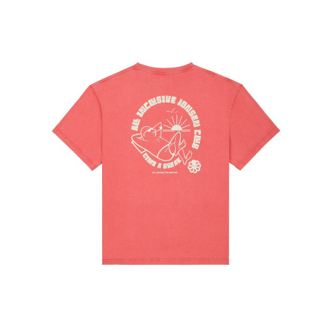 T-Shirt Homme Jonsen Island ALL INCLUSIVE Rouge Cloane Vannes