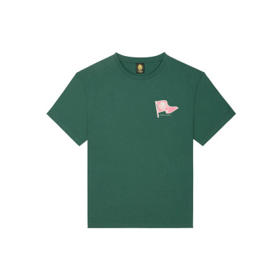 T-Shirt Homme Jonsen Island FLAG COLOR Vert Cloane Vannes