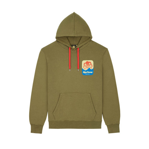 Sweat à Capuche Jonsen Island Homme CLASSIC ALPS Vert Cloane Vannes