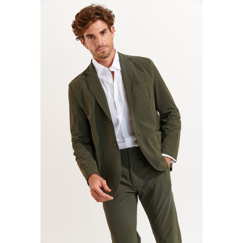 Veste Blazer Homme Cala 1789 NIKO LESCADA Kaki Cloane Vannes