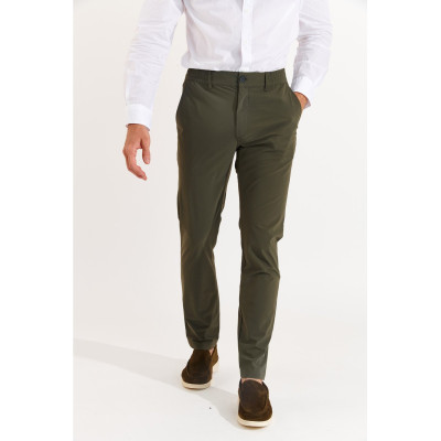 Pantalon Homme Cala 1789 SERGE LESCADA Kaki Cloane Vannes