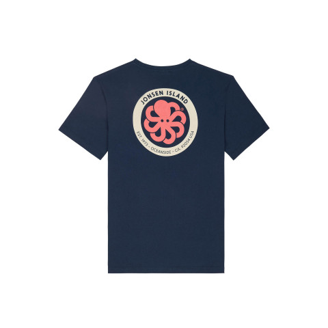 T-Shirt Homme Jonsen Island AUTHENTIC DIAMOND Bleu Marine Cloane Vannes