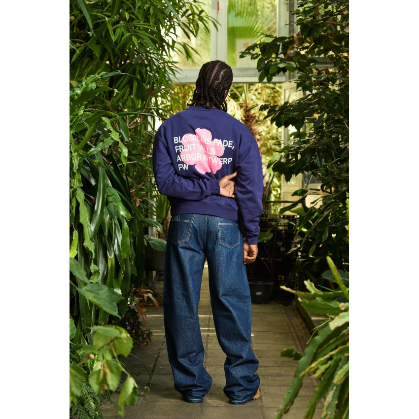 Sweat Arbor Antwerp Mixte BLOSSOMS Bleu Cloane Vannes