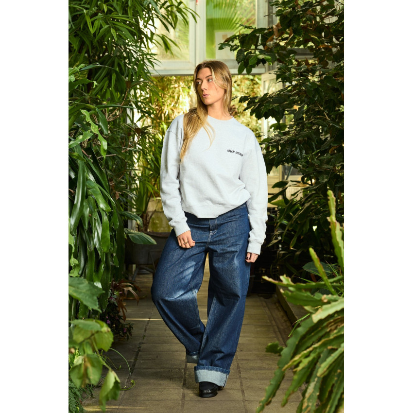 Sweat Mixte Arbor Antwerp PINK BLOSSOMS Gris Cloane Vannes