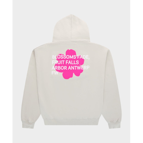 Sweat à Capuche Arbor Antwerp PINK BLOSSOMS Beige Cloane Vannes