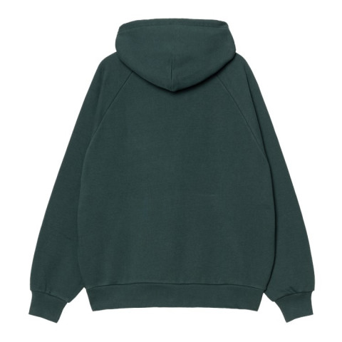 Sweat à Capuche Homme Carhartt Wip HOODED RAY Vert Foncé Cloane Vannes I035640