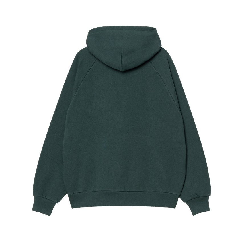 Sweat à Capuche Homme Carhartt Wip HOODED RAY Vert Foncé Cloane Vannes I035640