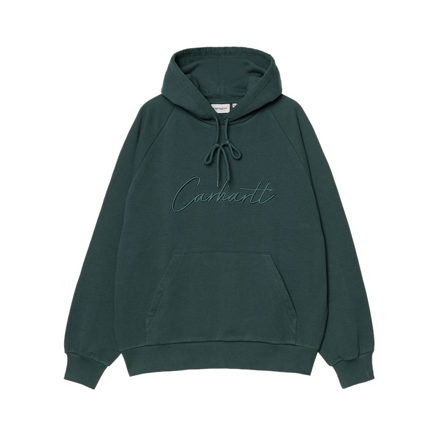Sweat à Capuche Homme Carhartt Wip HOODED RAY Vert Foncé Cloane Vannes I035640