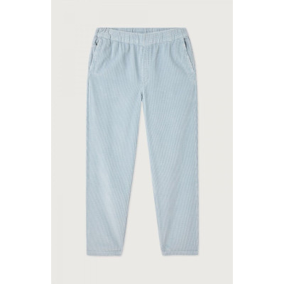 Pantalon Homme American Vintage PADOW Bleu Ciel Cloane Vannes MPADO10AH25