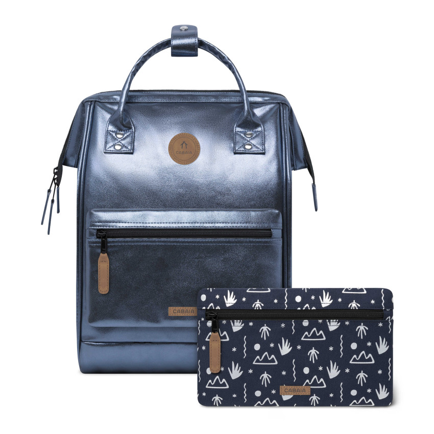 Sac à Dos Cabaia LARISSA MEDIUM Bleu Mer Cloane Vannes