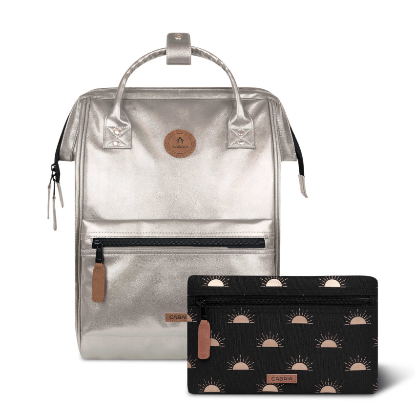 Sac à Dos Cabaia HONOLULU MEDIUM Beige Cloane Vannes