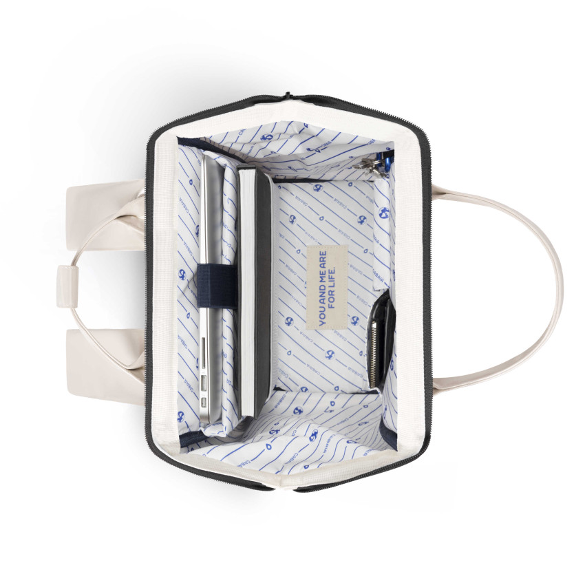 Sac à Dos Cabaia HONOLULU MEDIUM Beige Cloane Vannes