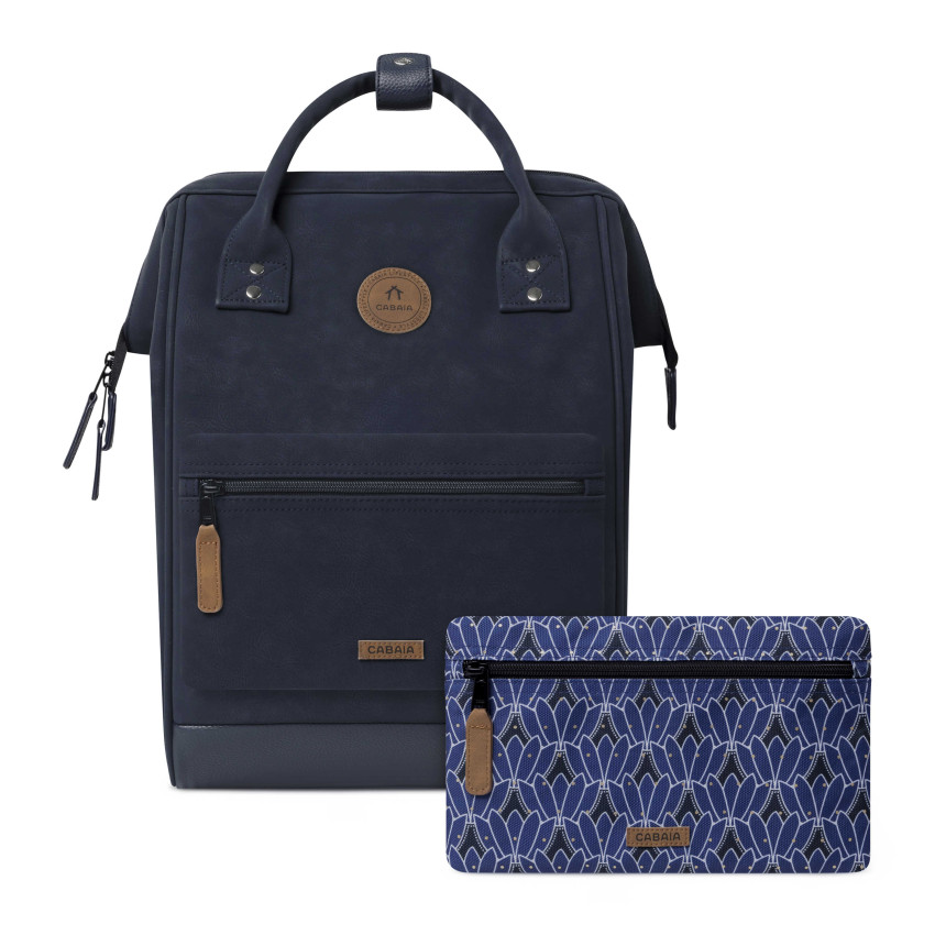 Sac à Dos Cabaia ZURCH MEDIUM Bleu Marine Cloane Vannes