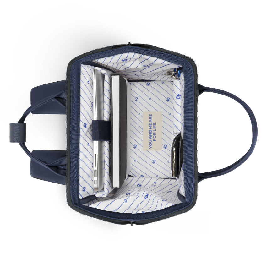 Sac à Dos Cabaia NARA MEDIUM Bleu Marine Cloane Vannes