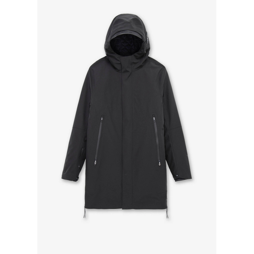 Parka Homme Krakatau PLANCK LINER QM552 Noir Cloane Vannes