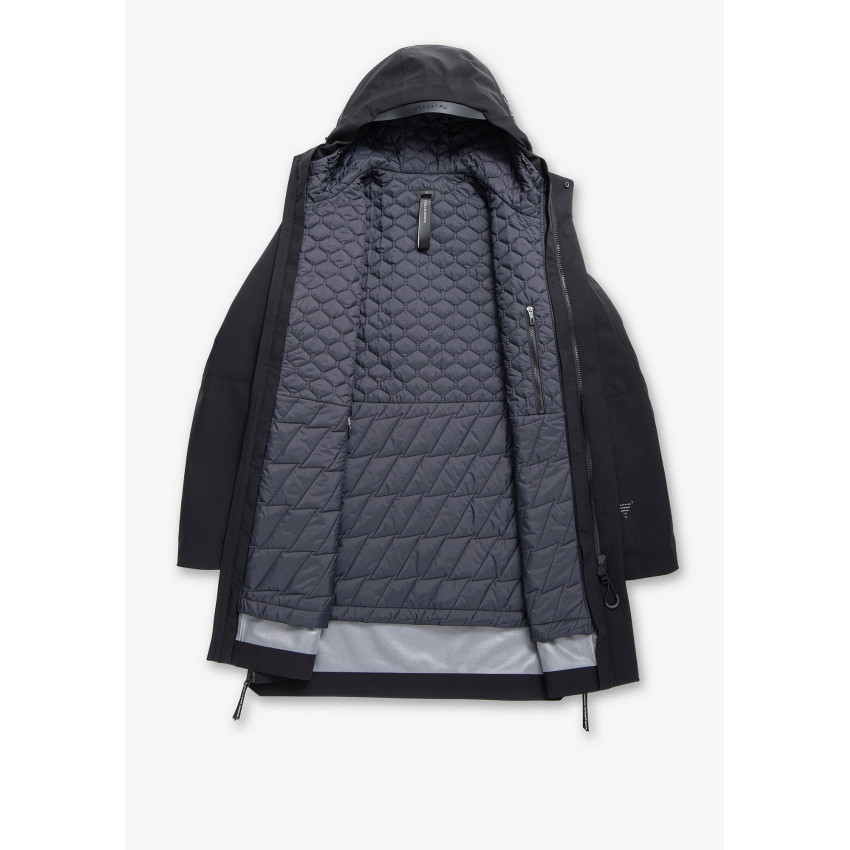 Parka Homme Krakatau PLANCK LINER QM552 Noir Cloane Vannes