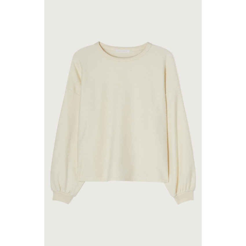 Sweat American Vintage Femme BOBYPARK Ecru Cloane Vannes BOBY03AH25