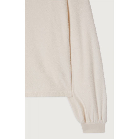 Sweat American Vintage Femme BOBYPARK Ecru Cloane Vannes BOBY03AH25
