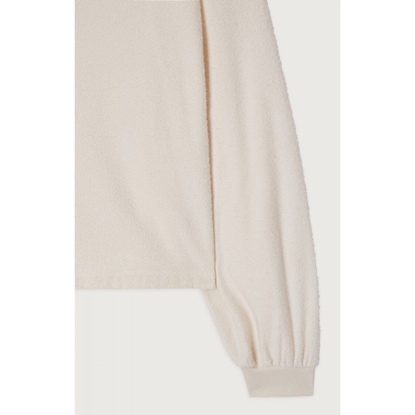 Sweat American Vintage Femme BOBYPARK Ecru Cloane Vannes BOBY03AH25
