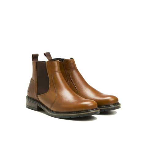 Bottines Homme Redskins CHELSEA ELSTER Cognac Cloane Vannes