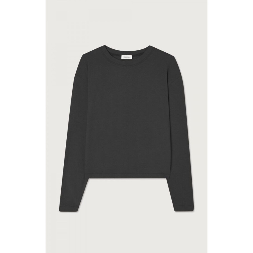 T-Shirt Manches Longues American Vintage Femme YPAWOOD Carbone Cloane Vannes