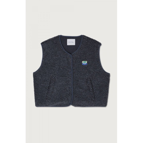 Veste Sans Manches American Vintage Femme HOKTOWN Anthracite Cloane Vannes