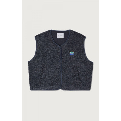 Veste Sans Manches American Vintage Femme HOKTOWN Anthracite Cloane Vannes