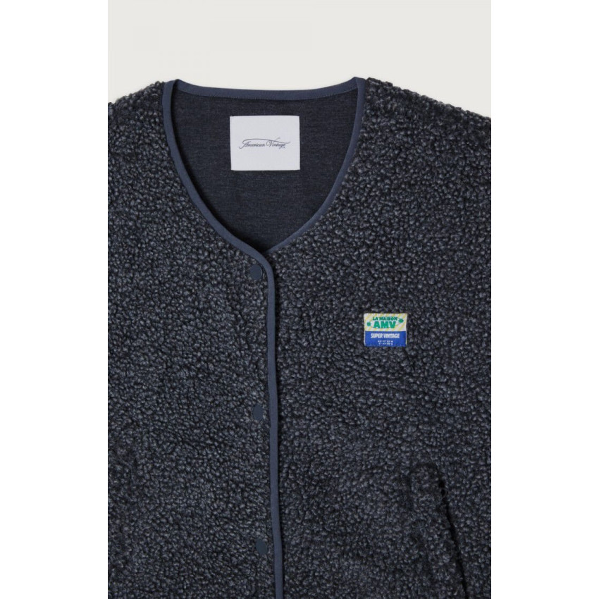 Veste Sans Manches American Vintage Femme HOKTOWN Anthracite Cloane Vannes