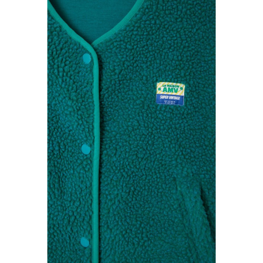 Veste Sans Manches American Vintage Femme HOKTOWN Vert Cloane Vannes