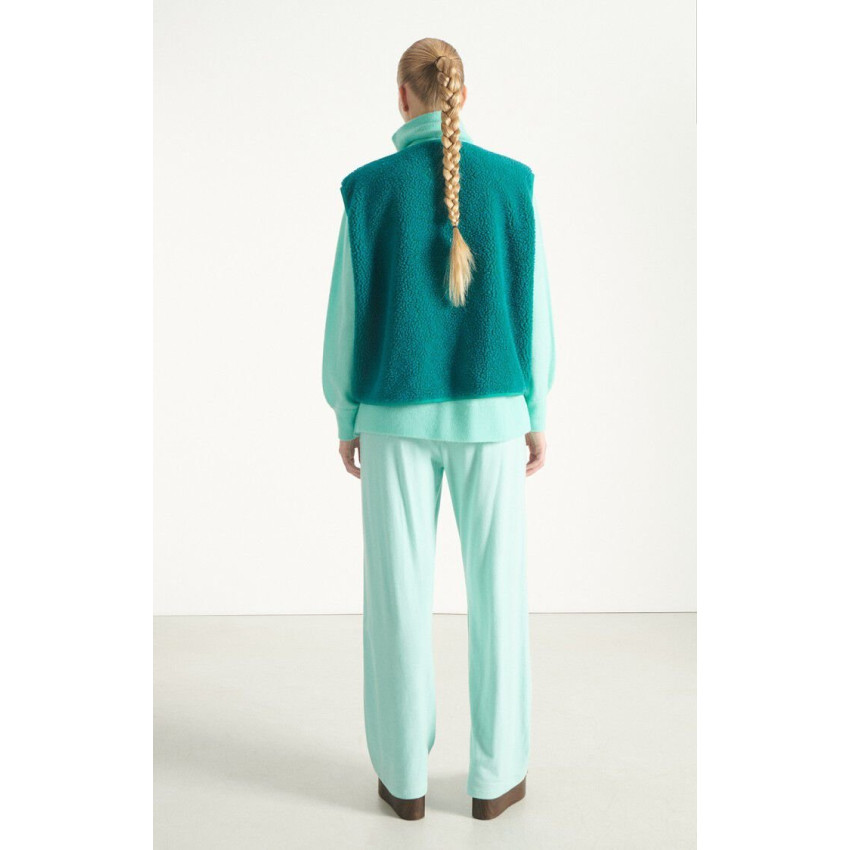 Veste Sans Manches American Vintage Femme HOKTOWN Vert Cloane Vannes