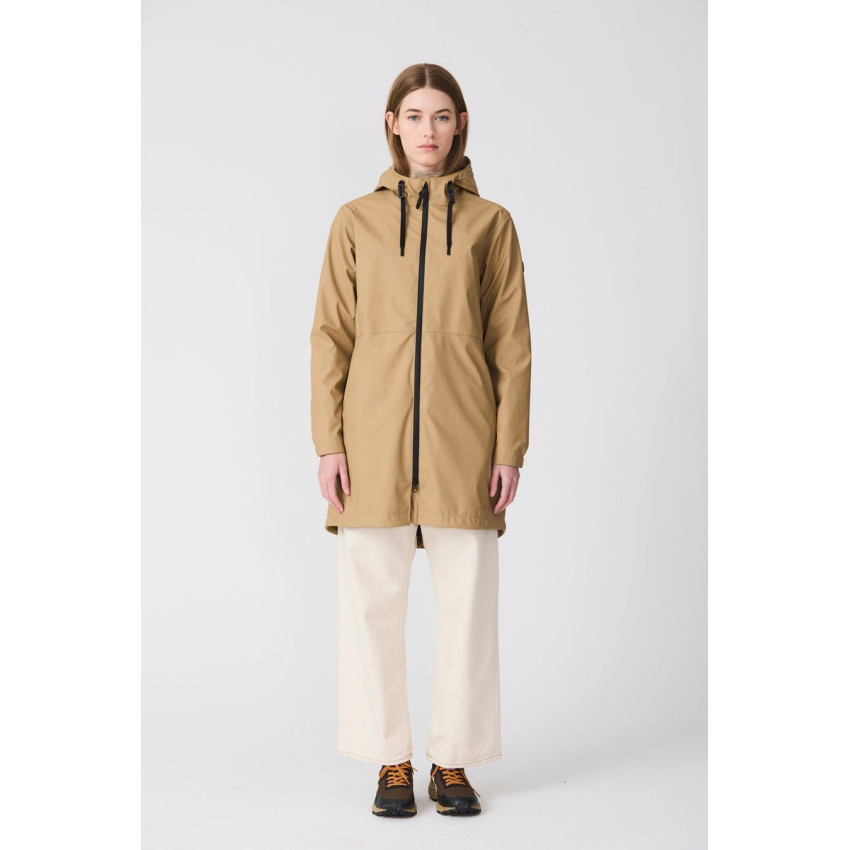 Parka Femme Tanta Rainwear VAND Camel Cloane Vannes T3064