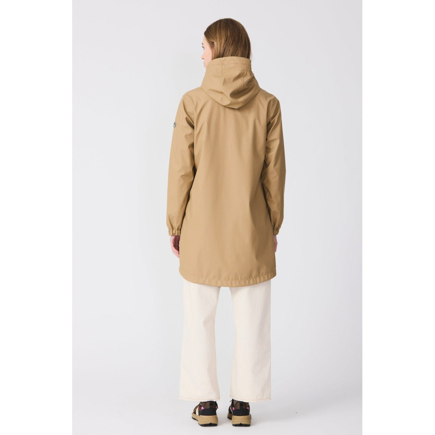 Parka Femme Tanta Rainwear VAND Camel Cloane Vannes T3064