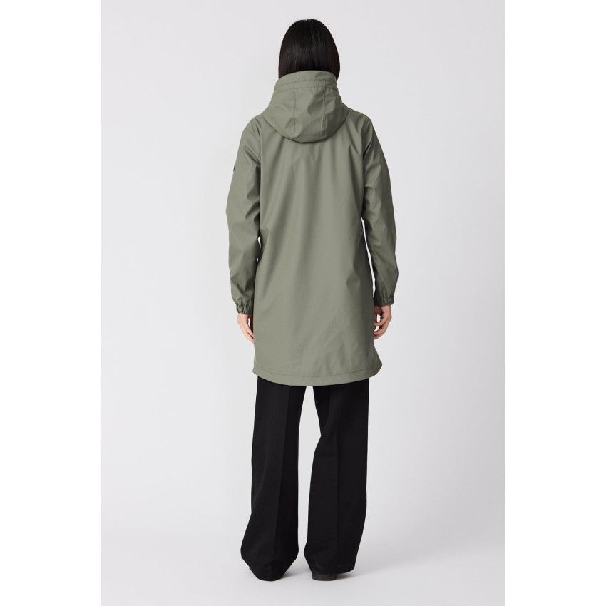 Parka Femme Tanta Rainwear VAND Kaki Clair Cloane Vannes T3064