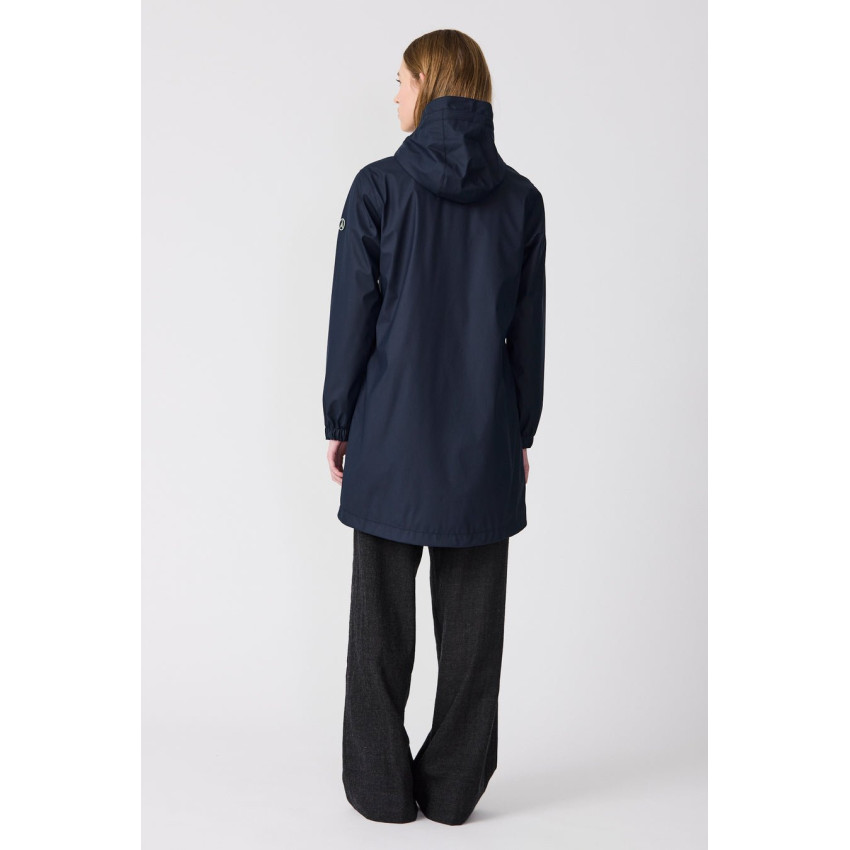 Parka Femme Tanta Rainwear VAND Bleu Marine Cloane Vannes T3064