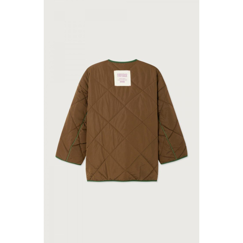 Veste Femme American Vintage VOWBAY Marron Cloane Vannes VOW16AH25