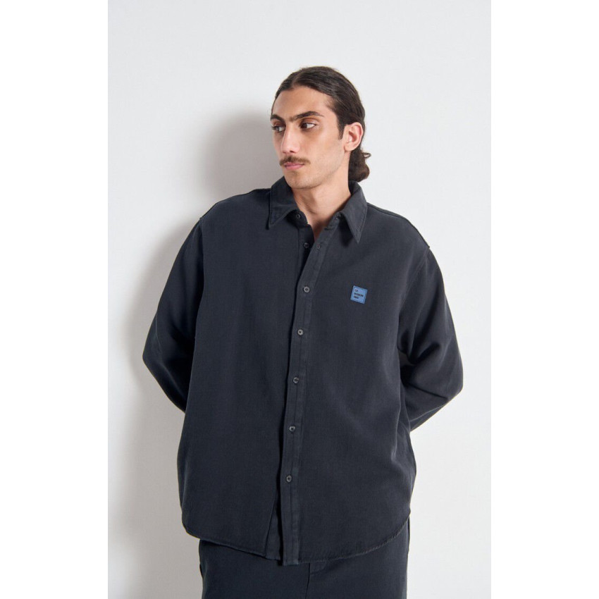 Chemise American Vintage Homme AFAZ Noir Cloane Vannes MAFA06BH25