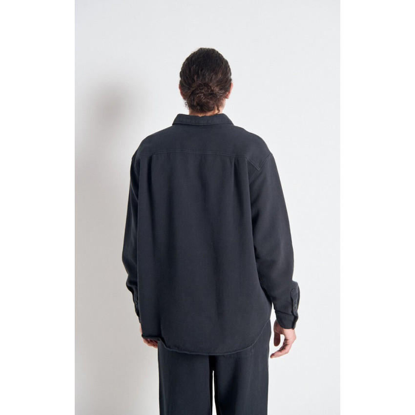 Chemise American Vintage Homme AFAZ Noir Cloane Vannes MAFA06BH25