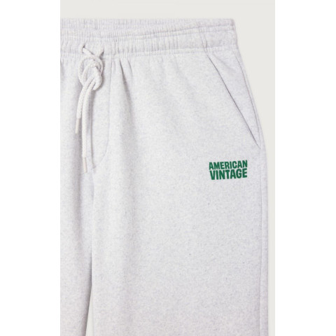 Jogging Homme American Vintage BAPTOWN Gris Cloane Vannes MBAP05AH25