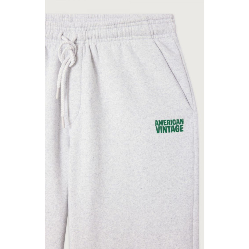 Jogging Homme American Vintage BAPTOWN Gris Cloane Vannes MBAP05AH25