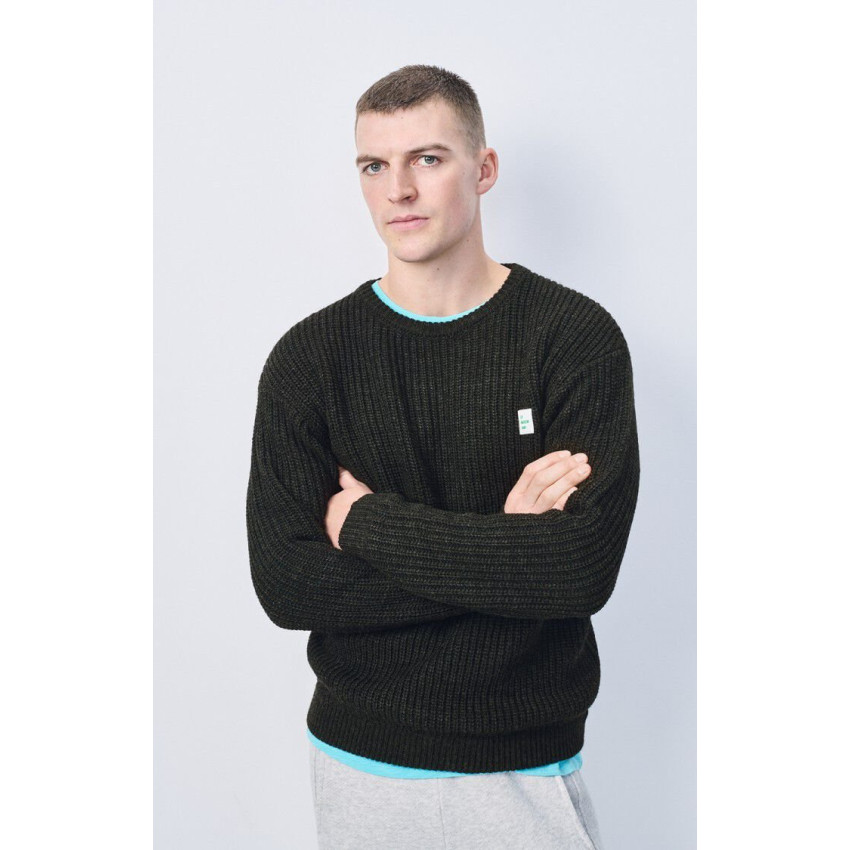 Pull Homme American Vintage CRASHWAY Anthracite Cloane Vannes MCRA18AH25