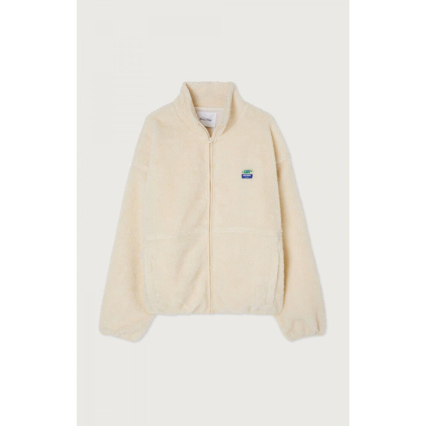 Veste Homme American Vintage HOKTOWN Ecru Cloane Vannes MHOK16BH25