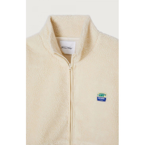 Veste Homme American Vintage HOKTOWN Ecru Cloane Vannes MHOK16BH25