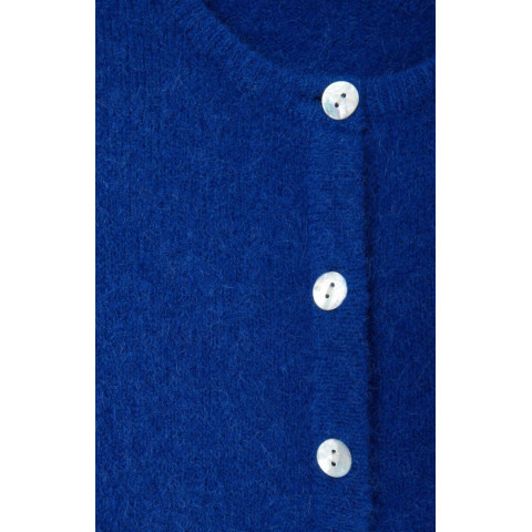 Gilet Femme American Vintage VITOW Bleu Royal Cloane Vannes VITO19EH25