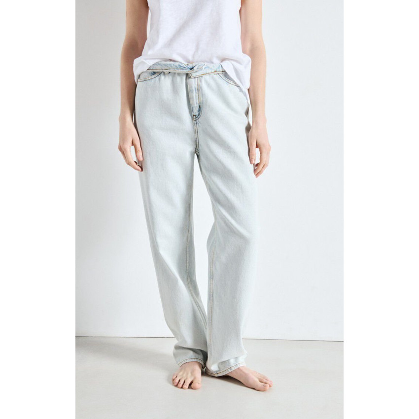 Jeans Femme American Vintage JOYBIRD Denim Light Cloane Vannes JOY11KH25