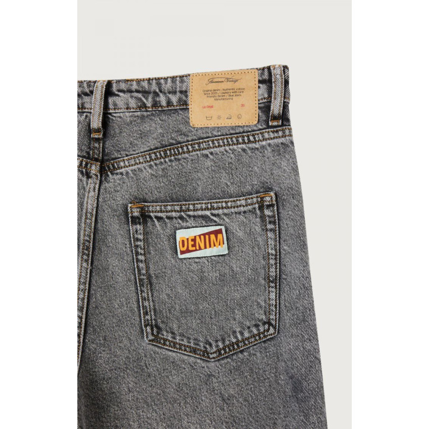 Jeans Femme American Vintage YOPDAY Anthracite Cloane Vannes YOP11IH25