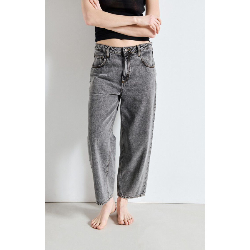 Jeans Femme American Vintage YOPDAY Anthracite Cloane Vannes YOP11IH25