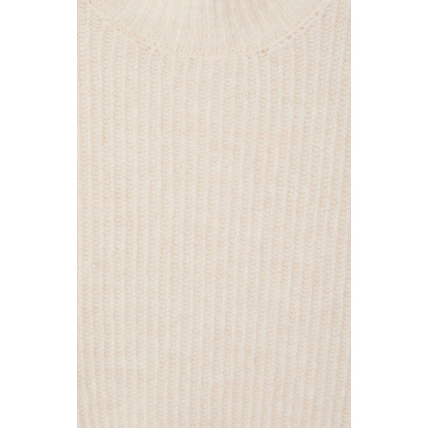 Pull Femme American Vintage EAST Ecru Cloane Vannes EAST18QH25