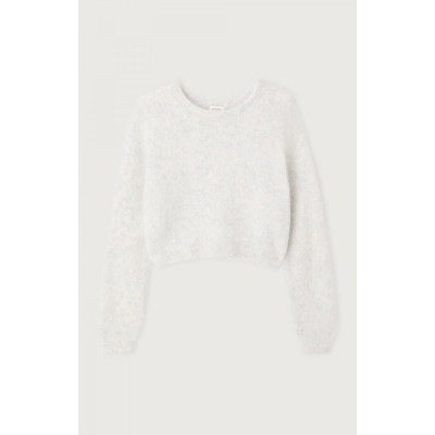 Pull Femme American Vintage NIBY Gris Cloane Vannes NIB18AH25