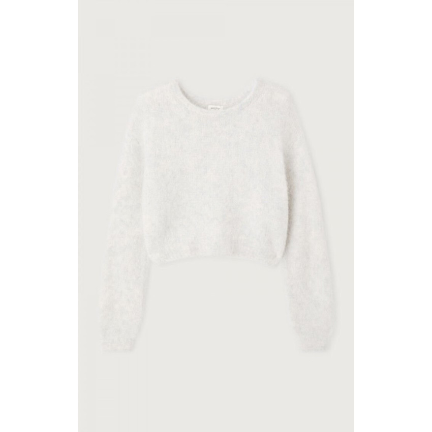 Pull Femme American Vintage NIBY Gris Cloane Vannes NIB18AH25