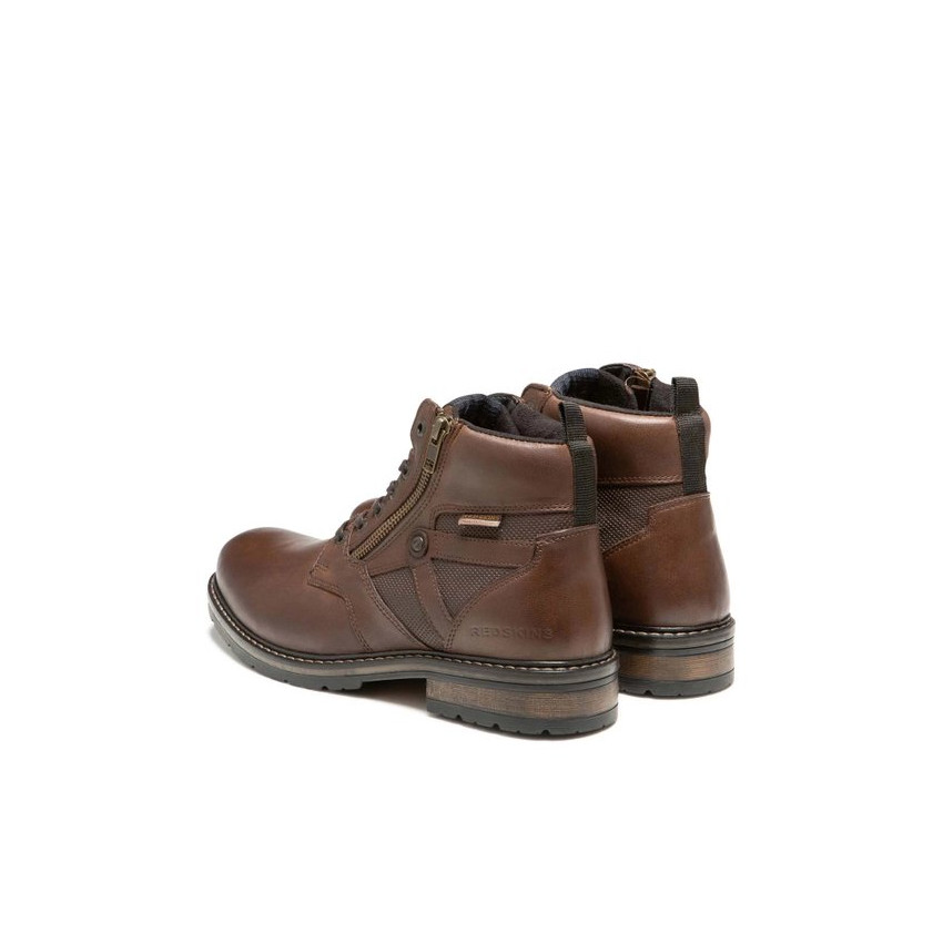 Bottines en Cuir Redskins Homme ETERNEL Cognac Cloane Vannes